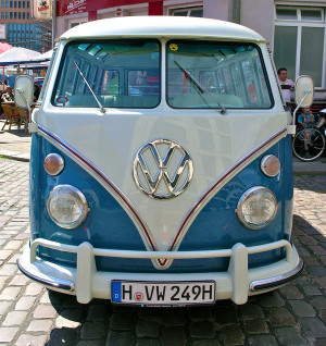 Vw Bus Front Drawing