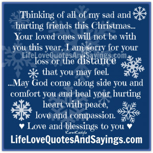 Thinking Of You Friend Quotes And Sayings Thinking of all of my sad