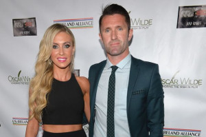 news photo claudine keane wife of robbie keane of republic