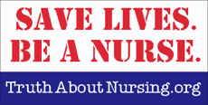 Save Lives. Be a Nurse.