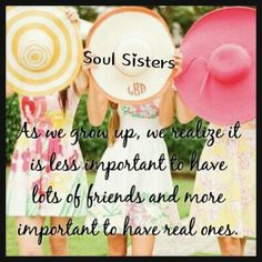 Friendship Quote https://www.facebook.com/pages/Soul-Sisters ...