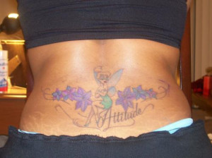 Tinkerbell Attitude Tattoo...