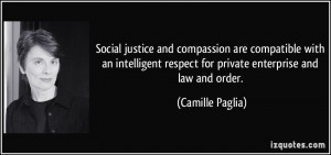justice and compassion are compatible with an intelligent respect ...