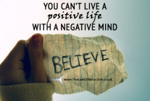 You Can´t Live A Positive Life