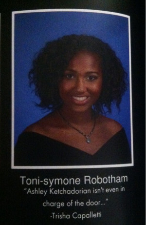 This is one of the best yearbook quotes I’ve ever seen, It makes me ...