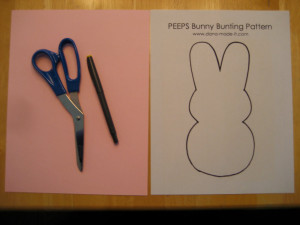Free Bunny Peeps Embroidery