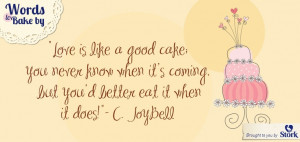 We love a good dessert! #Baking #Quotes
