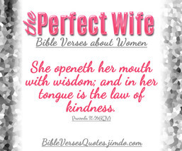 Bible Verses About Women from BibleVersesQuotes.jimdo.com