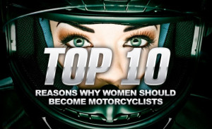 Women Biker Quotes 071714 top 10 woman
