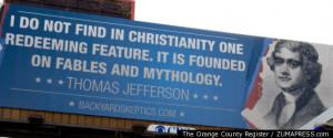 This Atheist billboard can currently be seen in some parts of Southern ...
