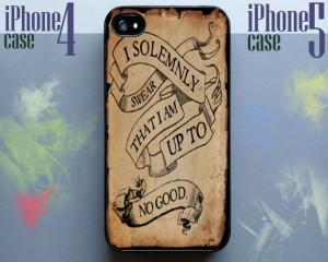 Harry Potter quote - I Solemnly Swear That I Am Up To No Good iPhone ...