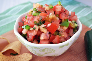 Home Cooking- Spicy Tomato Salsa