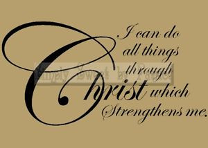 THROUGH-CHRIST-Vinyl-Wall-Saying-Lettering-Quote-Art-Decoration-Decal ...