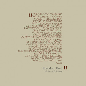 wait, she will give me something back but its turns out i didn't get ...