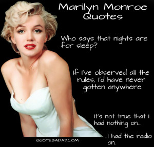Marilyn Monroe Quotes (10 Pics)