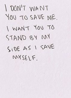 Save yourself!