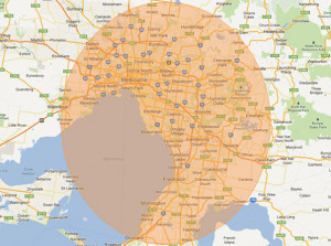 Map of Melbourne Victoria Suburbs