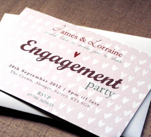 Engagement Invitation | Unique Wedding Gallery