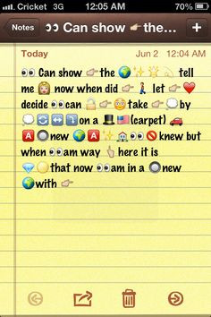 Emoji text messages