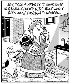The clocks are rolling back this Sunday and that means an extra hour ...