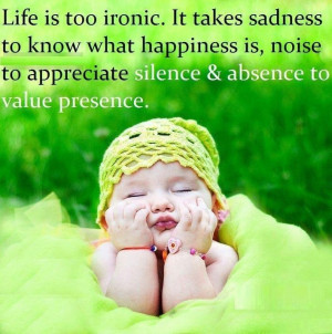 Life is too ironic...