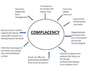 ... are that reinforce complacency and help maintain the status quo