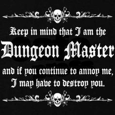 Dungeon Master - T-Shirt on CafePress.com