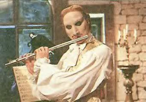 Charles Dance as the Phantom of the Opera.