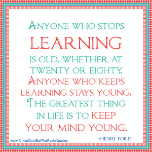 Printable learning quote and blank chevron page