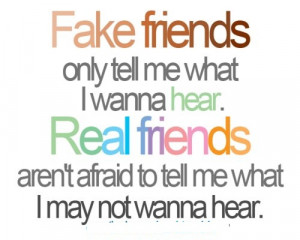 Fake friends