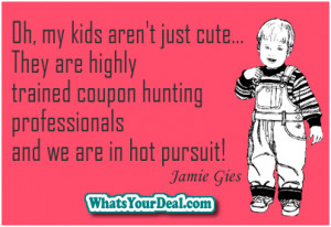 COUPON HUNTING KIDS – A Meme by Jamie Gies