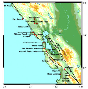 San Francisco Earthquake 1906 Map