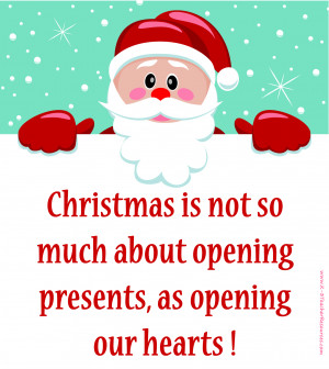 Quotes} Santa Christmas Quote