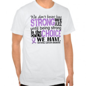 Men's Inspirational General Cancer Quotes Clothing & Apparel