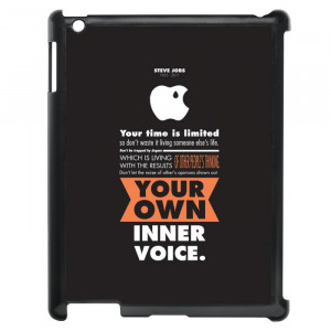 Steve Jobs Life Quotes iPad Case