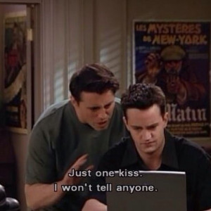 Chandler and Joey Friends tv show Funny quotes