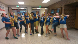 Tenor Saxophone Clip Art Marching saxophones t-shirt