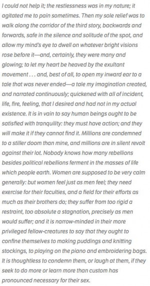 Jane Eyre- Chapter 12 Part of Jane's description of Thornefield ...