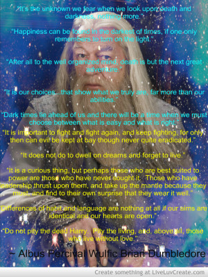 Albus Dumbledore Quotes