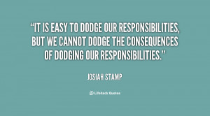 Quotes About Responsibilities
