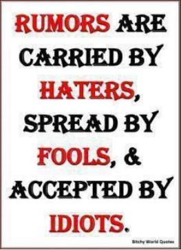 Rumors Quote to Share