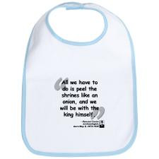 Carter Shrines Quote Bib for