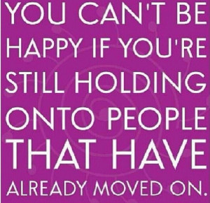 let go and be # happy