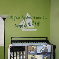 we can adjust the sails wall decals $ 19 00 bee my little baby quote ...