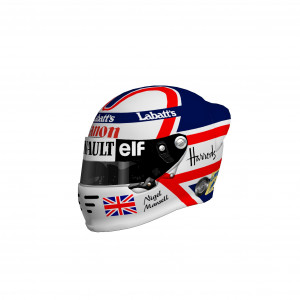 Nigel Mansell Helmet