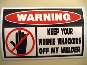 Funny Welding Stickers