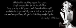 marilyn monroe quote