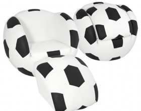 Black And White Soccer...
