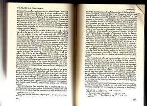 John Stott on non-authoritative NT prophecy