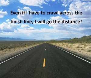 Go the distance!